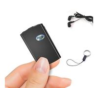 Voice Recording Device, Small Voice Recorder 128GB with 1500 Hrs Storage Capacity, 24 Hours Continuous Recording, Portable Audio Recorder Dictaphone with for Meeting Lecture (3.5mm Earphone Included)