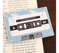 Voice Recording Greeting Card, 60-Second Recordable Cassette Tape Message Recorder for Valentine's Day, New Year, Birthday Christmas, Reusable Sound Card for Personalized Gift (I)