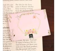 Voice Recording Greeting Card, 60-Second Recordable Cassette Tape Message Recorder for Valentine's Day, New Year, Birthday Christmas, Reusable Sound Card for Personalized Gift (D)