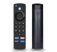 Voice Remote Control Replacement Fit for AMZs Smart TV Stick (4k, 2nd/3rd Gen, Life), and for AMZ Smart TV Cube(1st/2nd/3rd Gen)/Insignia/Pioneer (Black)