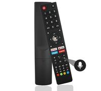 Voice Replacement Remote Control Compatible for JVC RM-C3408 JVC RM-C3362 RM-C3367 RM-C3407 LT-32N3115A LT-40N5115A LT-50N7115A LT-55N7115A LT-65N7115A Smart HDTV Android TV