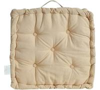 Voice7 Armchair Booster Cushion for Elderly Adults - Ideal for Home, Office, Garden, Pregnancy, Maternity, Post Surgery - Dining Chair Booster Seat Pad Large 45 x 45 cm +10cm Thick (Beige)