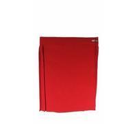 Voice7 School Uniform Girls Gym Skirts, Netball Tennis PE Games Kilt Knife Pleated Wraparound Drop Waist Summer Sports Wear Dress (UK, Waist, 24, Red)