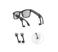 VoiceFocus Privacy Ear Tips for Audio & Calls Enhanced Bass & Clarity Compatible with Ray-Ban Meta Smart Glasses Wayfarer Skyler Headliner Oakley HSTN Reduce Sound Leakage, Noise Isolation