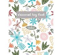 Voicemail Log Book: Telephone Message Pad & Phone Call Logbook, Notebook for Office and Small Bussiness