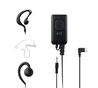 VOICEPING Flex USB C Earpiece with PTT Button and Mic for MS Teams, Zello, and Other Walkie Talkie Apps on Android/iOS Smartphone. Sample Pack