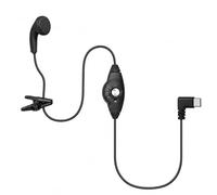 VOICEPING S26 PTT Earpiece USB C - Earbuds with PTT Button and Mic (for Teams, Zello, and Other Walkie Talkie Apps on Android/iOS Smartphones) 1 Pack
