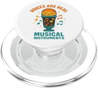 Voices Are Real Musical Instruments Kids Singer Actor Choir PopSockets PopGrip for MagSafe