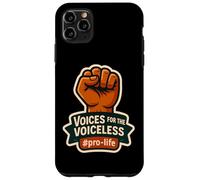 Voices For The Voiceless Pro-Life Unborn Pro Life Vintage Case for iPhone 11 Pro Max