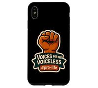 Voices For The Voiceless Pro-Life Unborn Pro Life Vintage Case for iPhone XS Max