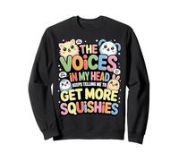Voices In My Head Slime Squish Squad Cute Squishies Sweatshirt