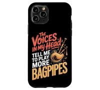 Voices Tell Me To Play More Bagpipes Funny Case for iPhone 11 Pro