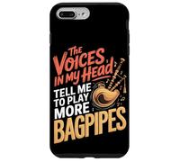 Voices Tell Me To Play More Bagpipes Funny Case for iPhone 7 Plus/8 Plus