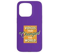 Voices That Changed the World Case for iPhone 15 Pro