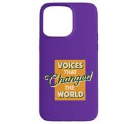 Voices That Changed the World Case for iPhone 15 Pro Max