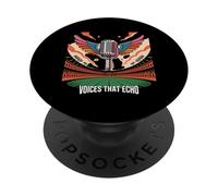 Voices That Echo Microphone Design PopSockets Adhesive PopGrip