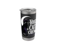 Void Cat Crew Moon Feline Stainless Steel Insulated Tumbler