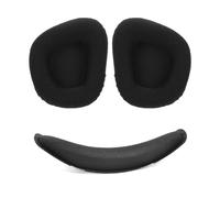 Void Earpads - Goothings Replacement Ear Pads Cover Cushions for Corsair Void PRO & Void Elite Gaming Headset, Ear Pads & Head Pad Set (Black Breathable Fabric)