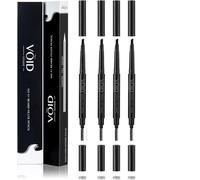 VOID Homme Beard Pencil Filler (Black, Set of 4) Instant Beard Filler Pen for Thicker Beard, Mens Beard Filling Pen Kit, VOID Beard Filler Pen for Beard Thickener and Waterproof Beard Filler Kit