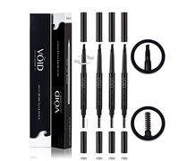 VOID Homme Beard Pencil Filler (Grey, Set of 4) Instant Beard Filler Pen for Thicker Beard, Mens Beard Filling Pen Kit, VOID Beard Filler Pen for Beard Thickener and Waterproof Beard Filler Kit