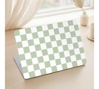 Voidborne Compatible with MacBook Air 13 inch M1 Case 2021-2018 M1 A2337 A2179 A1932,Aesthetic Checkered Plastic Hard Shell Protective Case for MacBook Air 13.3 inch + Keyboard Cover,Retro Green Grid