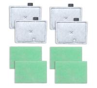 VOIDHUES Compatible With for Interpet Internal CF1 Filter Service Pack 4 Month Fish Tank Filter Cartridges (4 X Filter Cartridges, 4 X Algaway Pads)