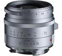 Voigtlander 75mm f2.8 VM Apo-Skopar Lens for Leica M - Silver