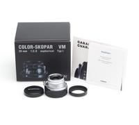 Voigtländer Color-Skopar F2.8 28 mm VM aspherical lens, Type I, silver