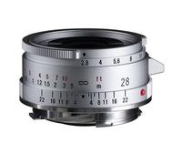Voigtlander 28mm f2.8 Aspherical VM Color-Skopar Type II Lens for Leica M - Silver