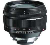 Voigtländer Nokton 1.0/50 mm aspherical VM black lens