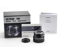 Voigtländer Ultron 35mm F/2.0 ASPH VM II Black Leica M mount | ✅ 5 years warranty at Photospecialist