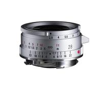 Voigtländer Color-Skopar F2.8 28 mm VM aspherical lens, Type II, silver
