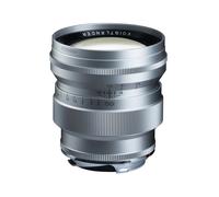 Voigtlander 75mm f1.5 VM ASPH Vintage Line Nokton Silver Lens