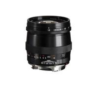 Voigtlander 75mm f1.9 Ultron VM SC Black Lens