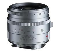 Voigtlander 75mm f2.8 VM Apo-Skopar Lens for Leica M - Silver