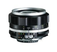 Voigtlander 90mm f2.8 SL II-S Apo-Skopar Nikon Fit Silver Lens