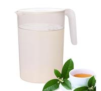 Voihamy 2L Plas-tic Water Jugs for Fridge - Drinks Pitchers with Lid - Large Capacity Cold Water Pitchers with Handle - High Temperature Resistant Transparent Cold Kettle for Home Camping Parties