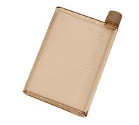 Voihamy Flat Bottle - A6 The Flat Water Bottle - Fits in Pocket - BPA Water Bottle 350ml/420ml Book Drink Water Bottle for Sports, Travel, School