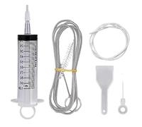Voihamy fridge cleaning kit | Refrigerator Drain cleaning tool kit | Refrigerator Drain Clog Remover | fridge drain unblocker | Drain Outlet Anti Clogging Kit for Refrigerator Kitchen