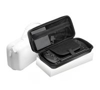 Voikoli Portable Shockproof Storage Bag Compatible with GPD Win 5,Handheld Game Console Hard Carry Case Cover (White)