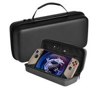Voikoli Protective Bag Portable Storage Case Compatible with MSI Claw 8 Ai+ Game Console, Eva Hard Shell Case (Black)