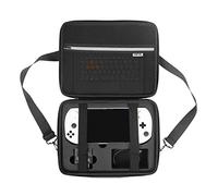 Voikoli Protective Eva Hard Shell Case Compatible with OnexPlayer 2 Pro 8.4 inch,Shockproof,Stylish and Durable (Black with straps)