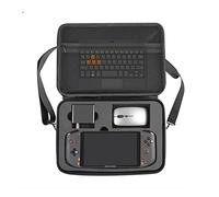 Voikoli Protective Eva Hard Shell Case Compatible with OnexPlayer Mini 7 inch,Shockproof,Stylish and Durable (Black with Straps)