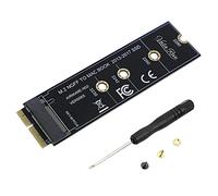 Voila Reve M.2 NVME SSD Convert Adapter for Upgraded MacBook Air Pro Retina Mid 2013-2017,NVME/AHCI SSD Upgraded Kit for A1465 A1466 A1398 A1502