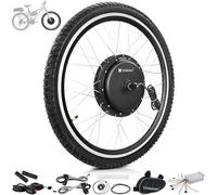 Voilamart 26" 36V 250W / 350W / 500W Electric Bicycle Conversion Kit, Rear/Front Wheel Electric Bike Motor Conversion Kit, E-Bike Cycling Hub Motor, Upgrade Smart Motor Controller (36V 350W Front)