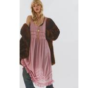 Voile and Lace Midi Slip Dress by Intimately at Free People in Lilac Combo, Size: Large - female