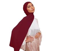 Voile Chic Non-Slip Premium Chiffon Hijab Scarf for Women - Lightweight Head Scarf Wrap for Full Coverage and All Day Comfort