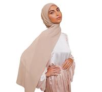 Voile Chic Non-Slip Premium Chiffon Hijab Scarf for Women - Lightweight Head Scarf Wrap for Full Coverage and All Day Comfort