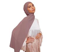 Voile Chic Non-Slip Premium Chiffon Hijab Scarf for Women - Lightweight Head Scarf Wrap for Full Coverage and All Day Comfort