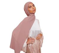 Voile Chic Non-Slip Premium Chiffon Hijab Scarf for Women - Lightweight Head Scarf Wrap for Full Coverage and All Day Comfort